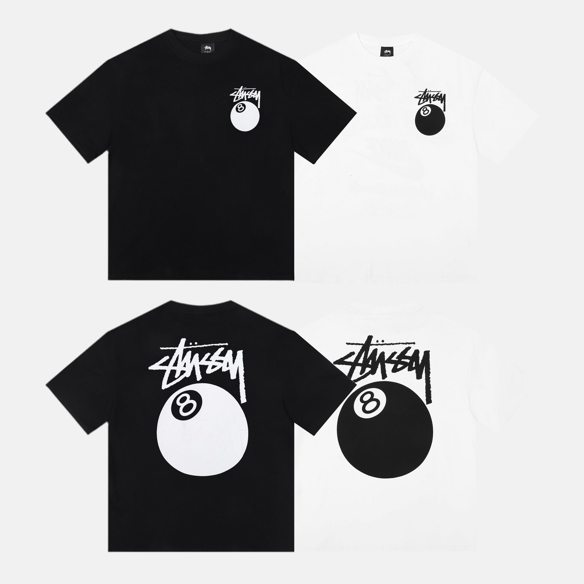 STUSSY | חולצה קצרה - Black 6