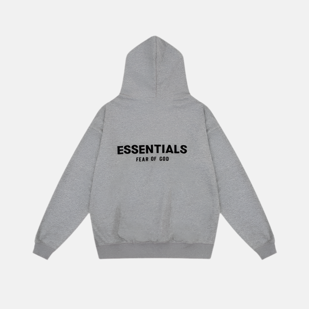 ESSENTIALS | סווטשירט ארוך - Grey 4