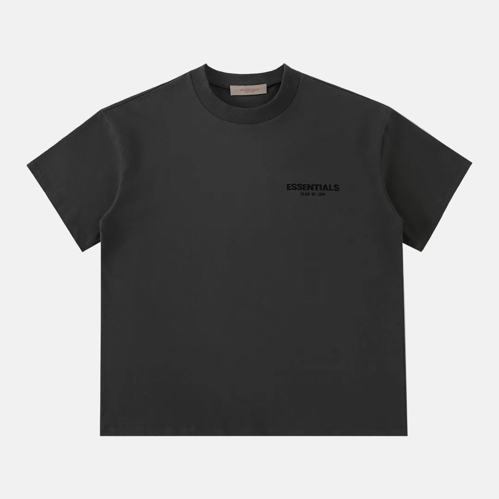 ESSENTIALS | חולצה קצרה - BLACK