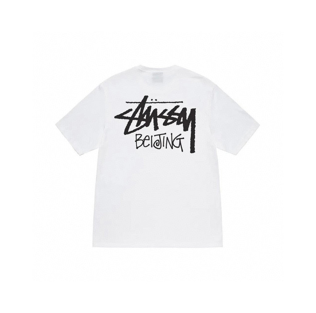 STUSSY | חולצה קצרה - Cream