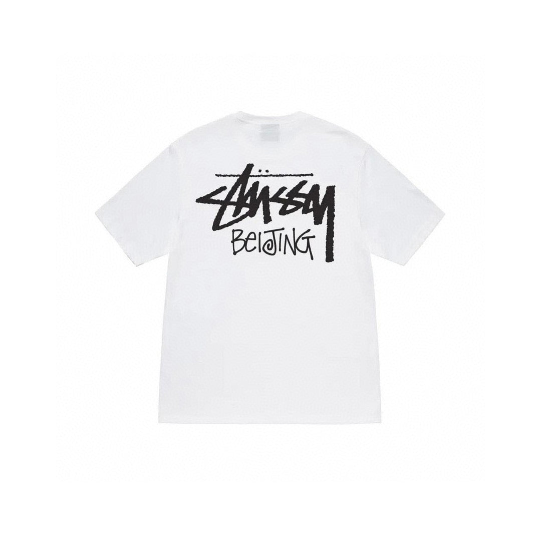 STUSSY | חולצה קצרה - Cream