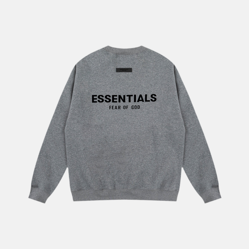 ESSENTIALS | סווטשירט ארוך - Grey 2