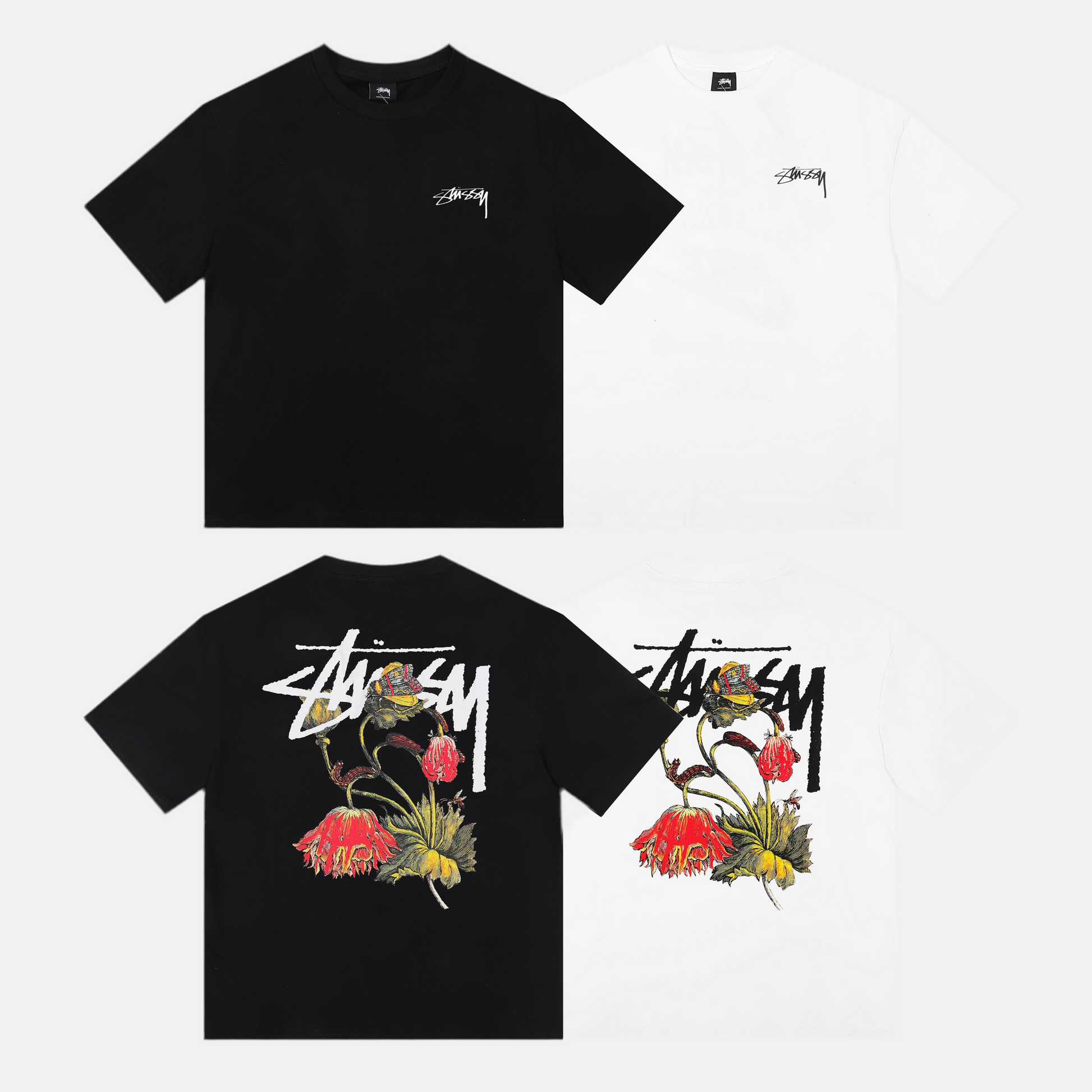 STUSSY | חולצה קצרה - Black 7