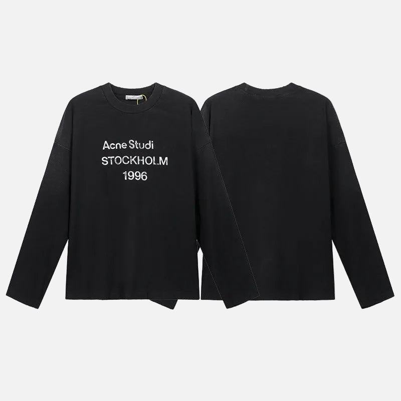 ACNE STUDIOS | חולצה ארוכה - שחור