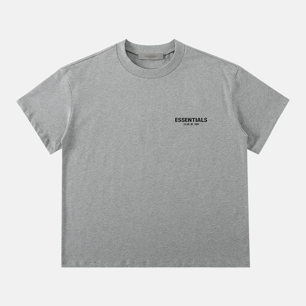 ESSENTIALS | חולצה קצרה - GREY