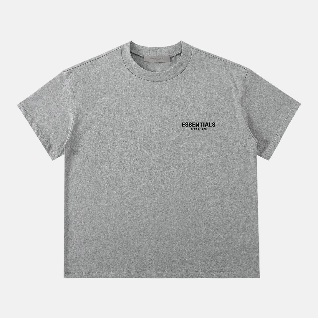 ESSENTIALS | חולצה קצרה - GREY