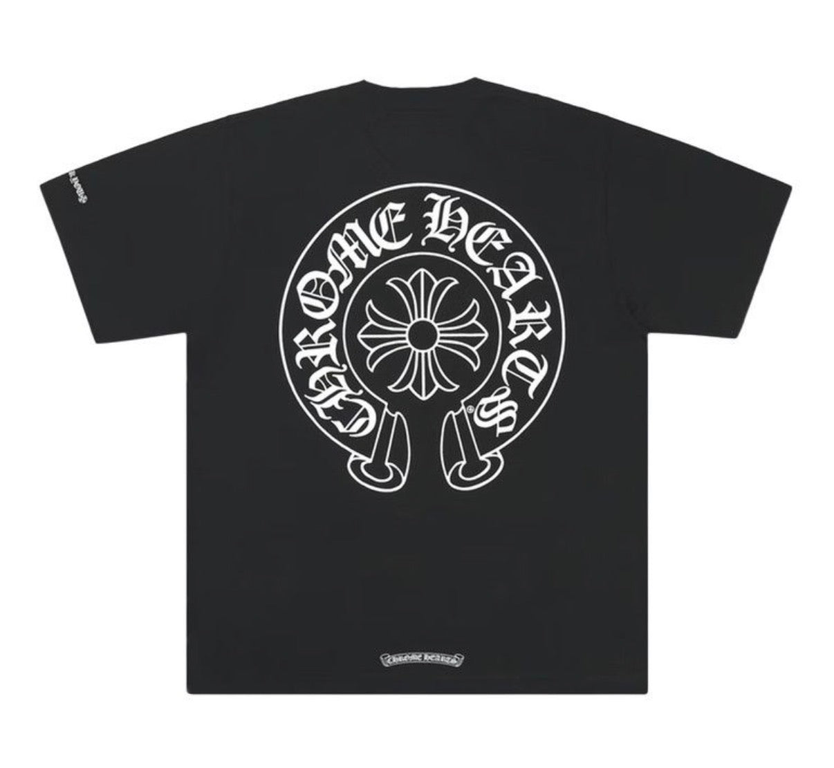 CHROME HEARTS | חולצה קצרה - שחורה