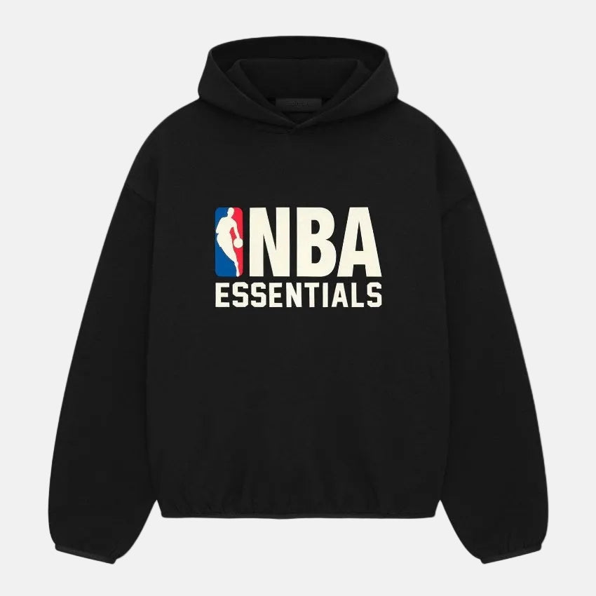 ESSENTIALS NBA | סווטשירט ארוך שחור