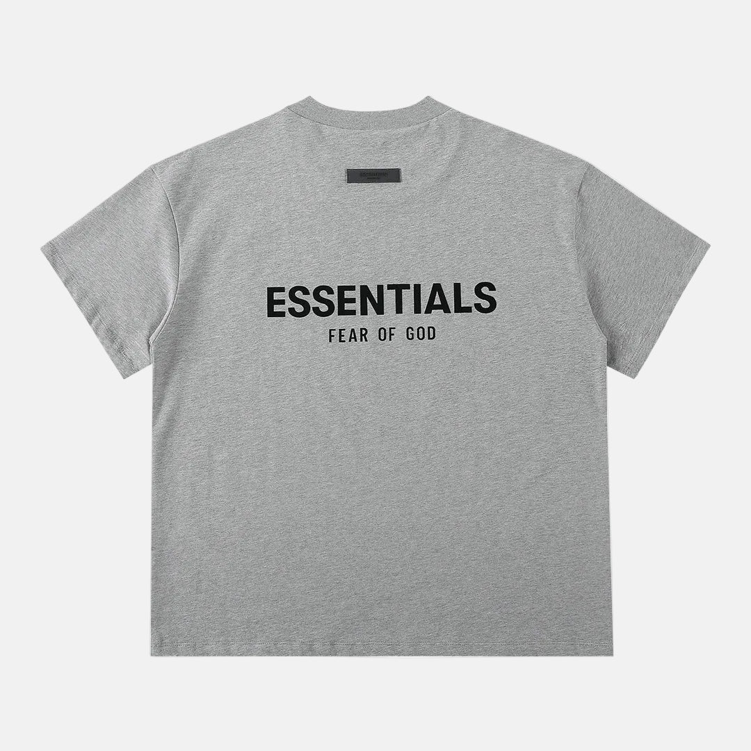 ESSENTIALS | חולצה קצרה - GREY