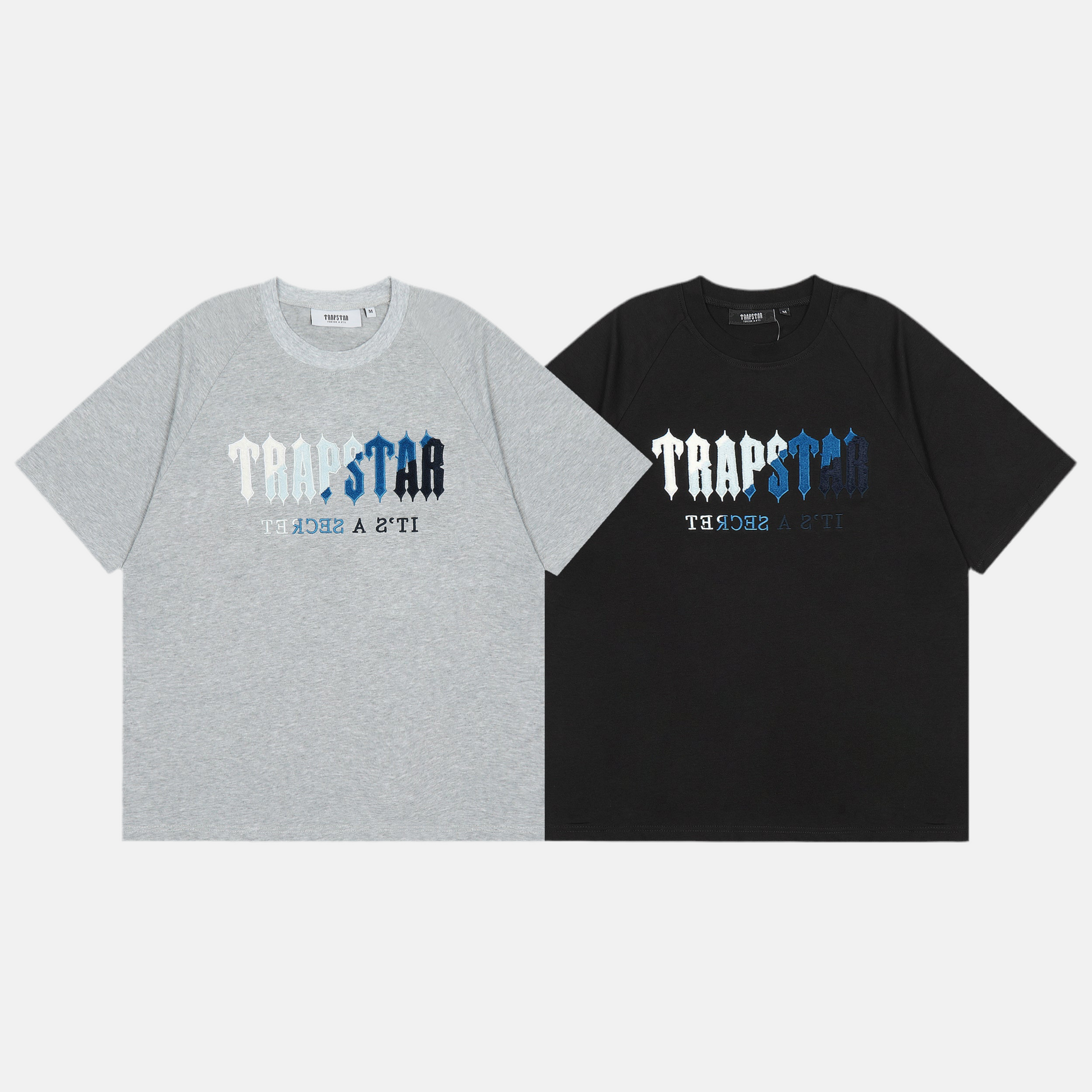 TRAPSTAR | חולצה קצרה - Grey Black Combo
