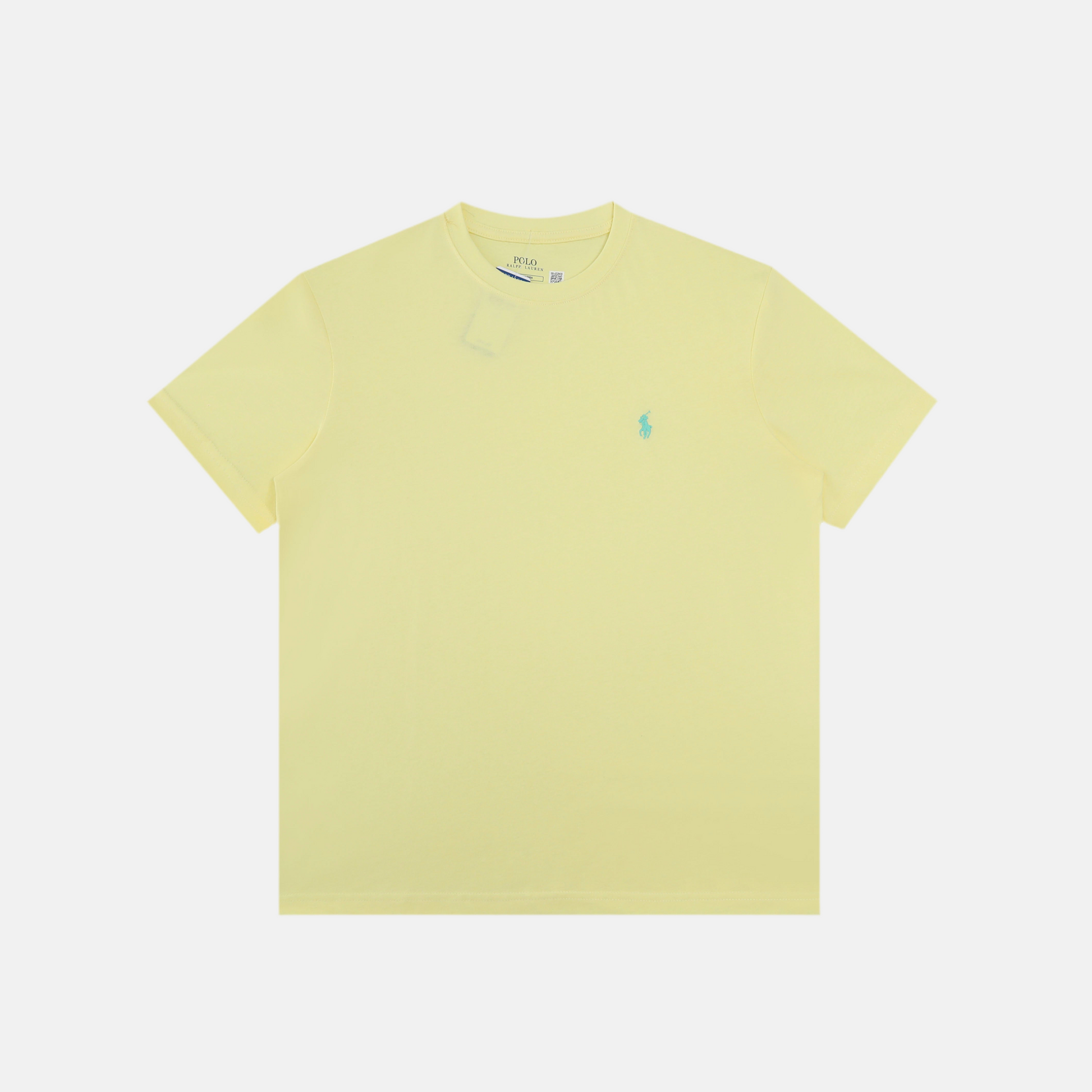 RULPH LOREN | חולצה קצרה צהוב/תכלת