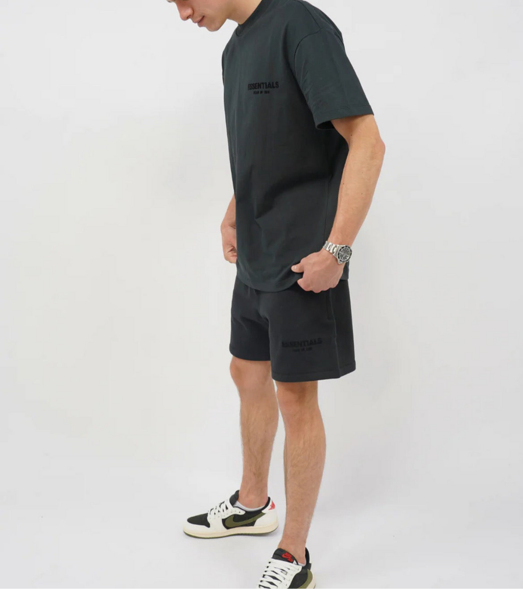 ESSENTIALS | חליפה קצרה - Black
