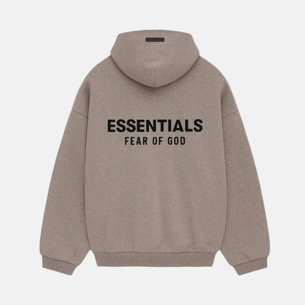 ESSENTIALS | סווטשירט ארוך אפור כהה