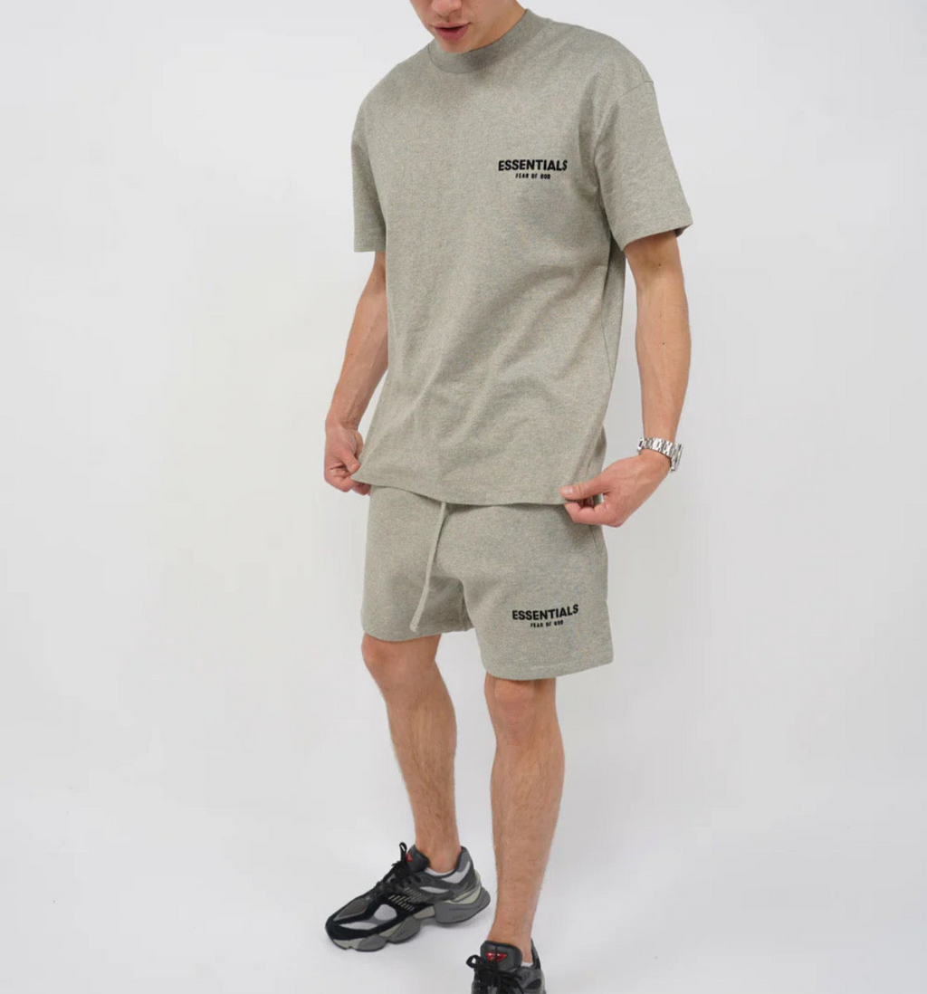 ESSENTIALS | חליפה קצרה - Grey