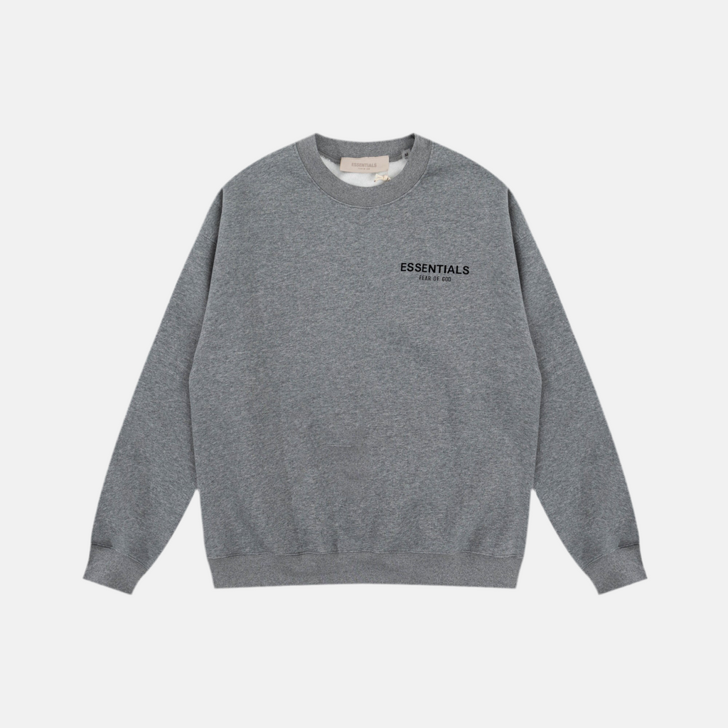 ESSENTIALS | סווטשירט ארוך - Grey 2