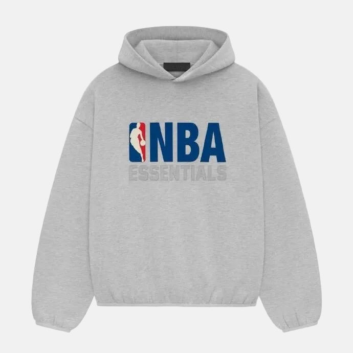 ESSENTIALS NBA | סווטשירט ארוך אפור