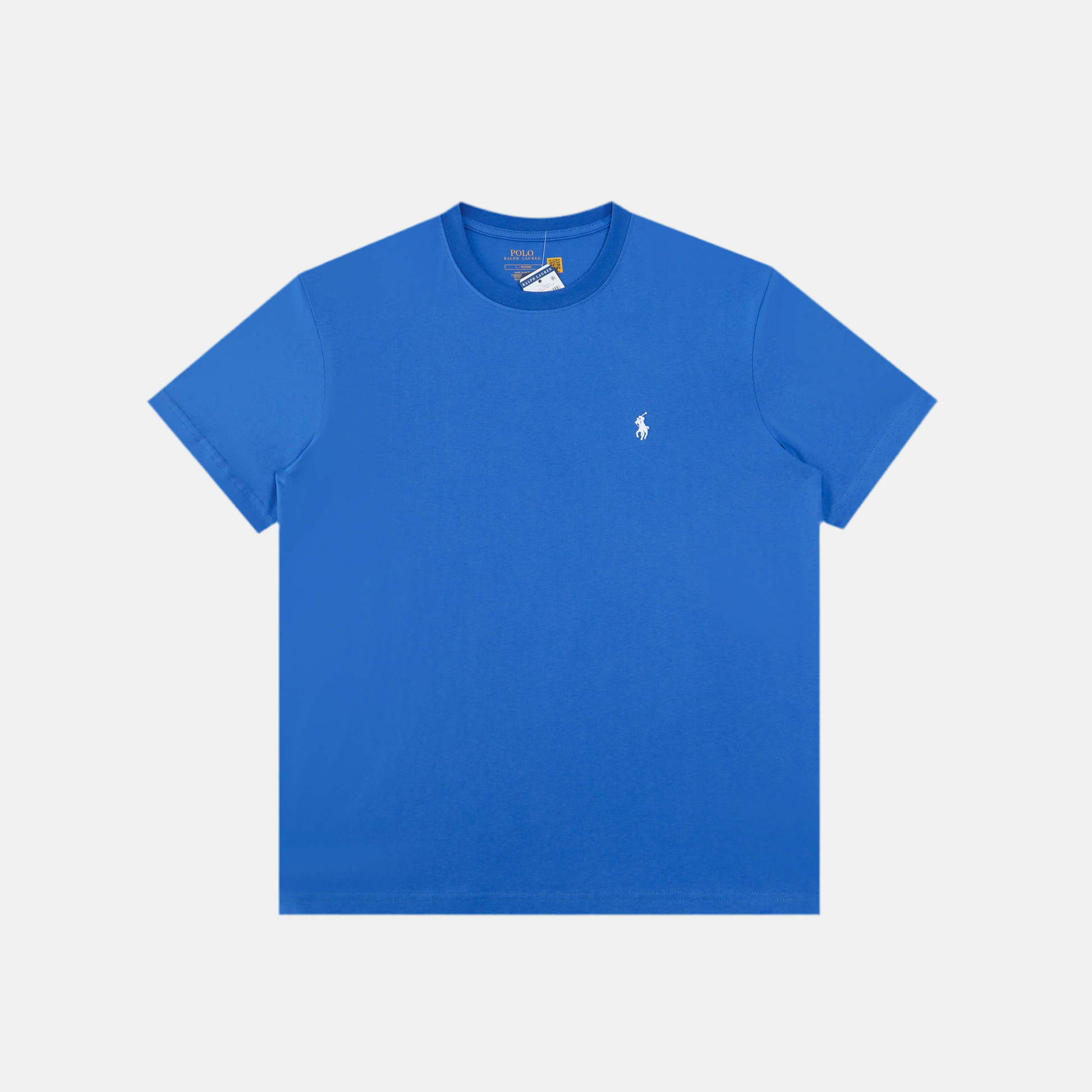 RULPH LOREN | חולצה קצרה כחול/לבן - Blue White 2