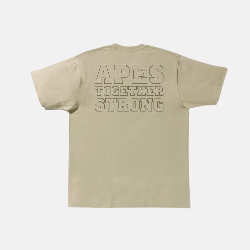 BAPE | חולצה קצרה - Beige
