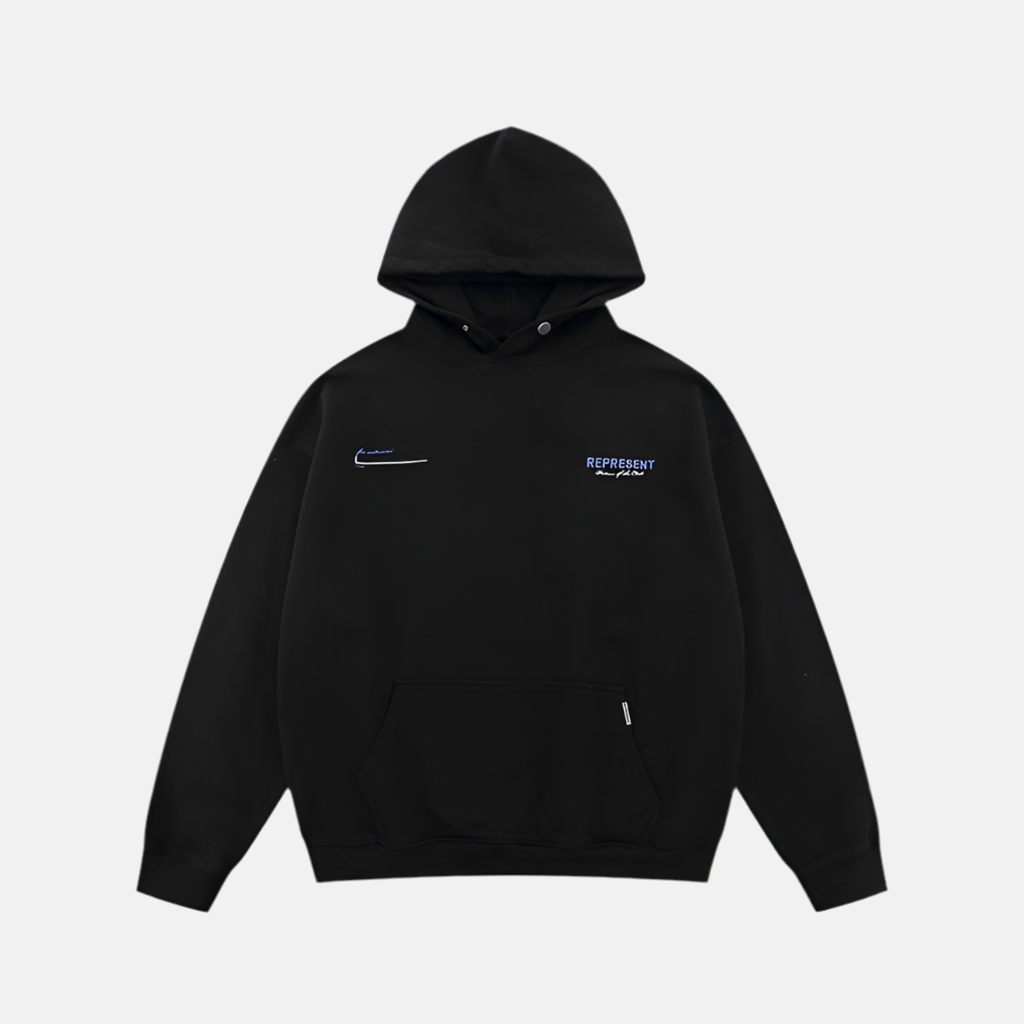 REPRESENT | סוויטשירט - Black 5