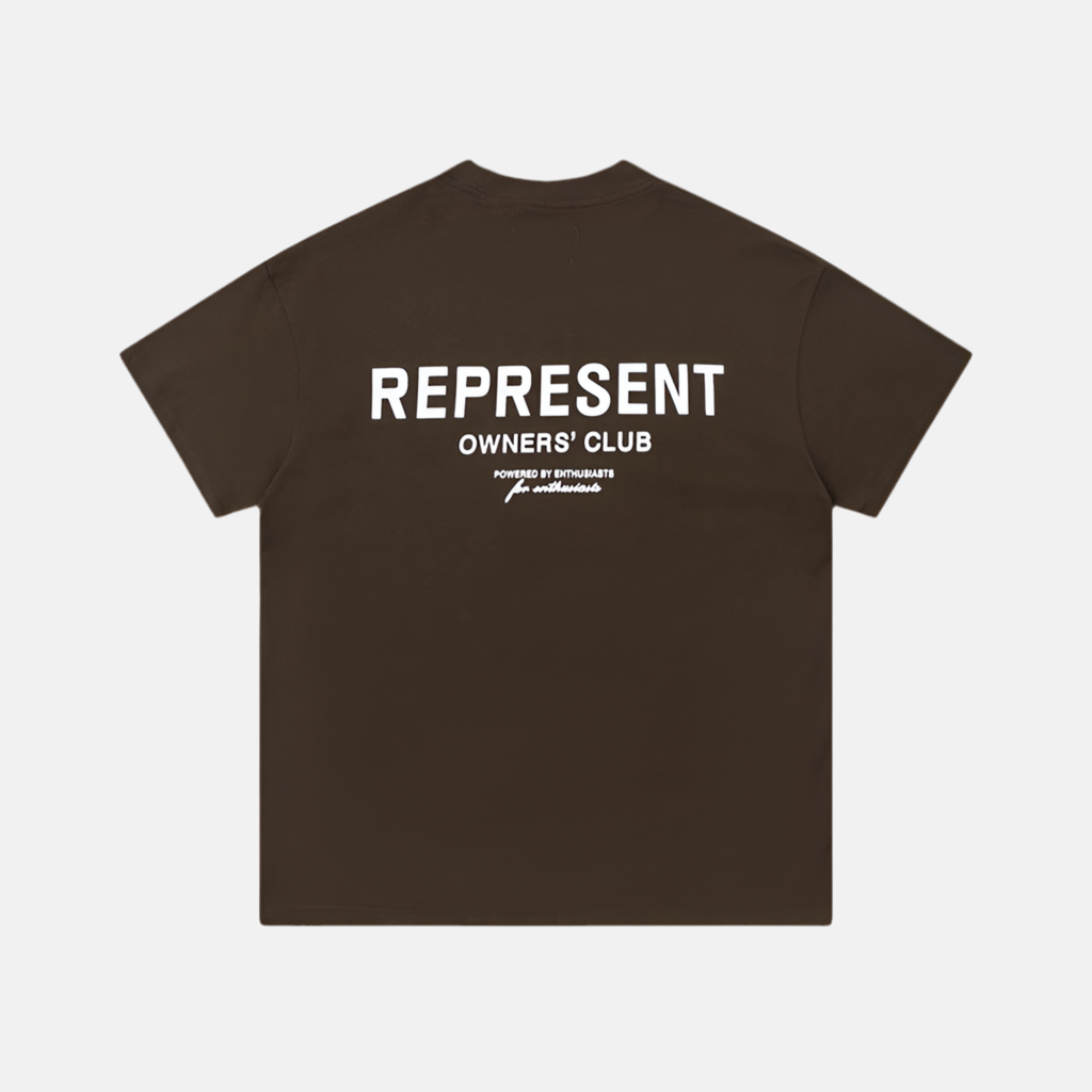 REPRESENT | חולצה קצרה - Brown