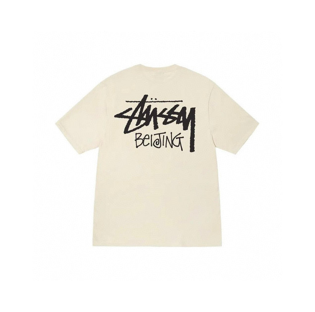 STUSSY | חולצה קצרה - Cream