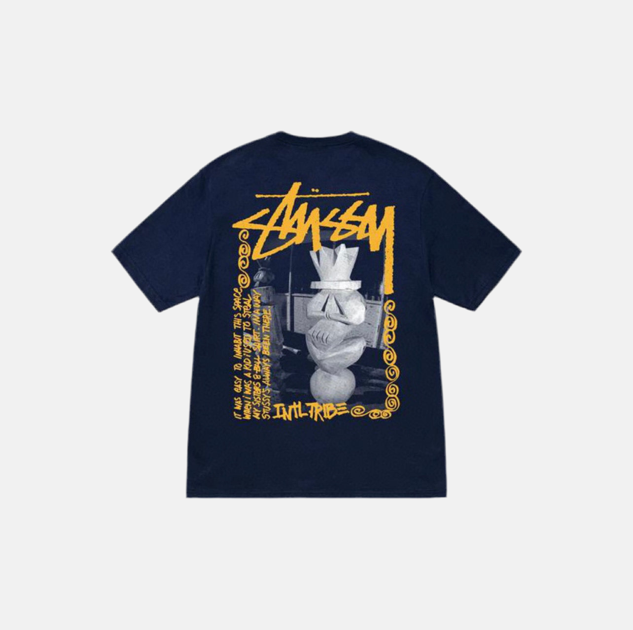 STUSSY | חולצה קצרה - Navy 2