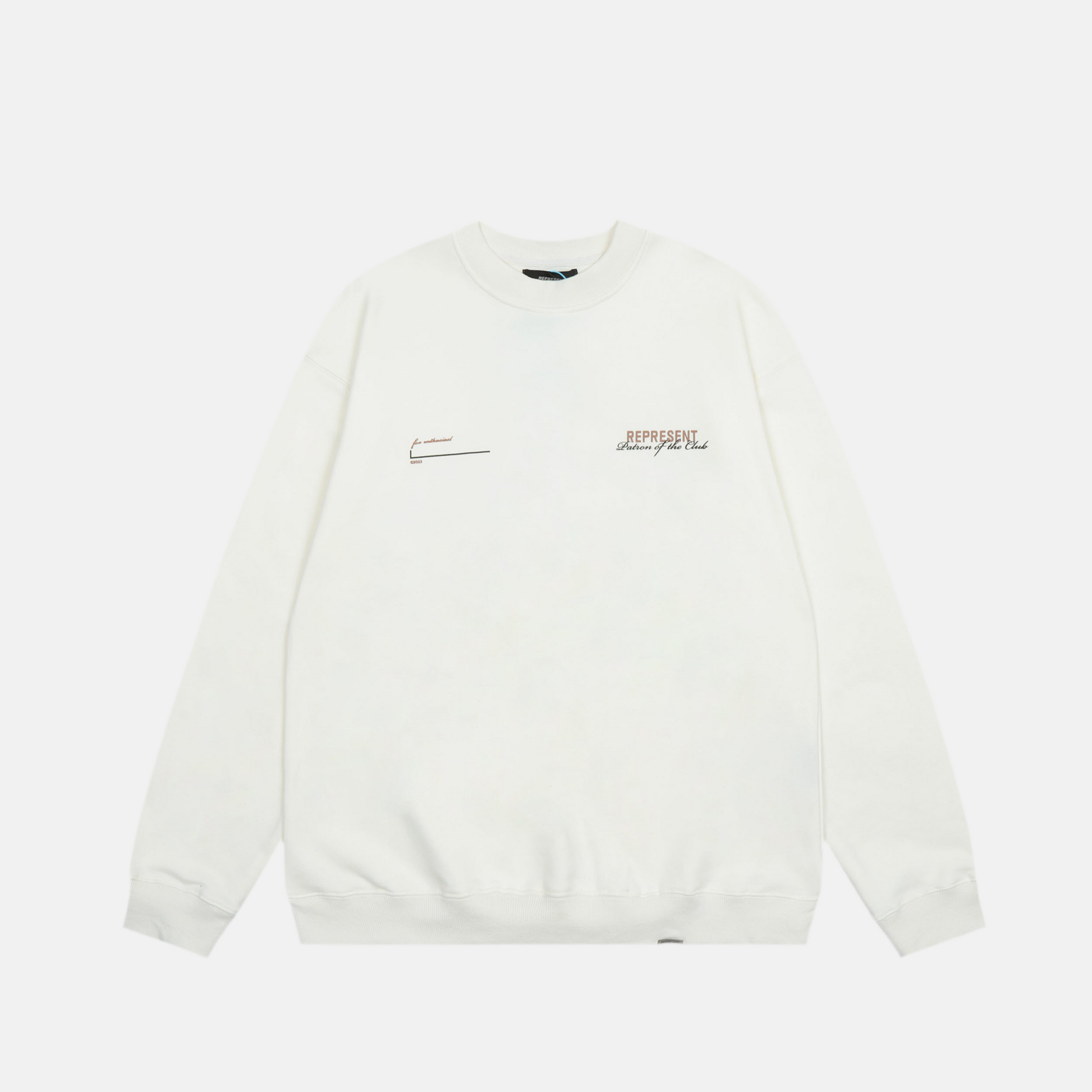REPRESENT | סוויטשירט - White