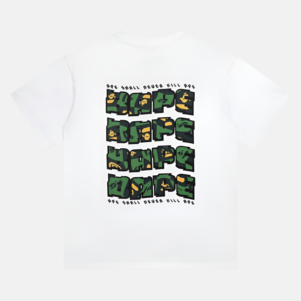 BAPE | חולצה קצרה - White