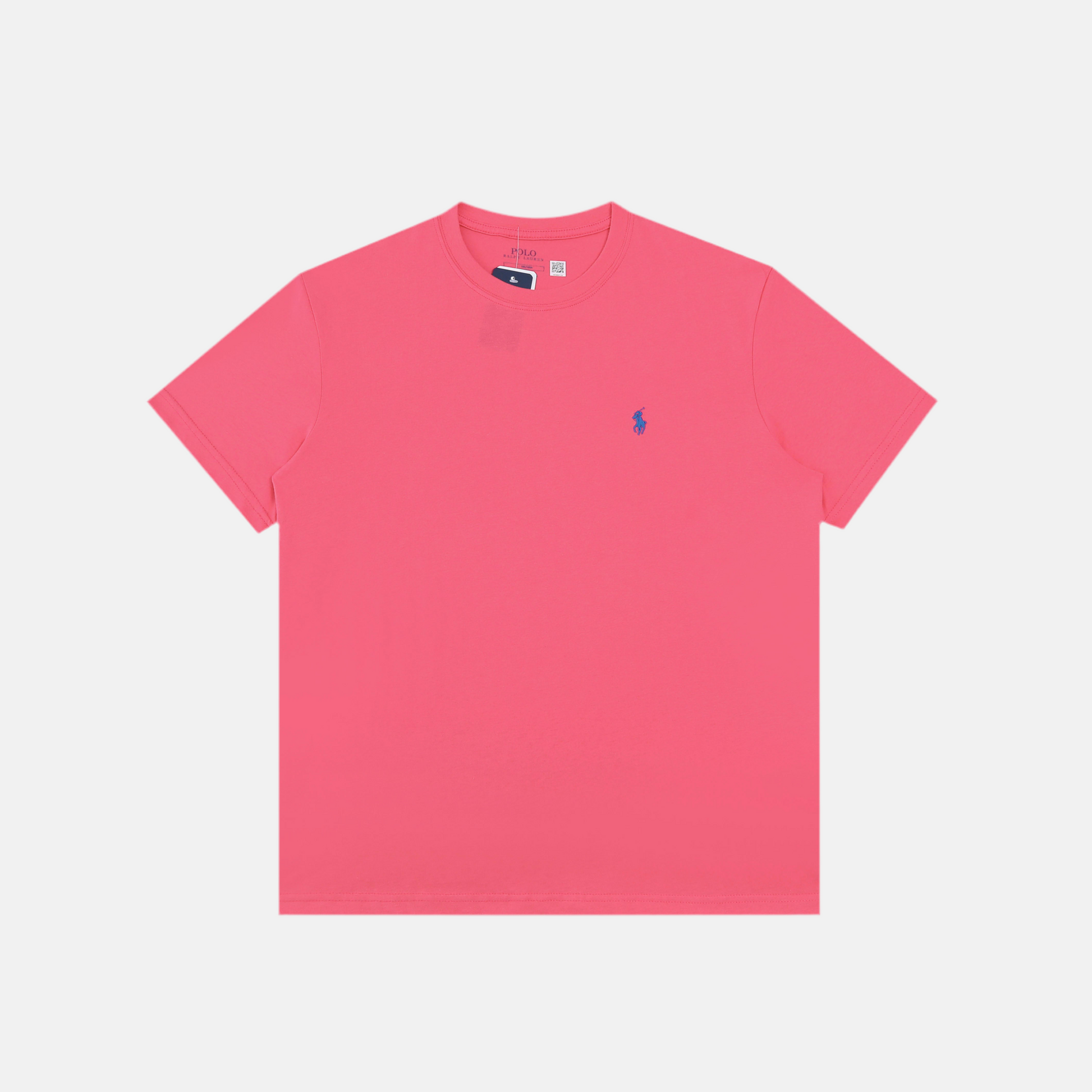 RULPH LOREN | חולצה קצרה ורוד כהה/כחול