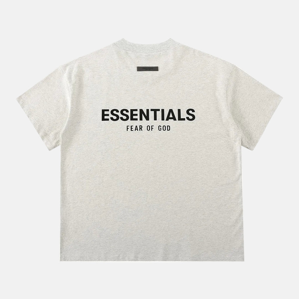 ESSENTIALS | חולצה קצרה - WHITE