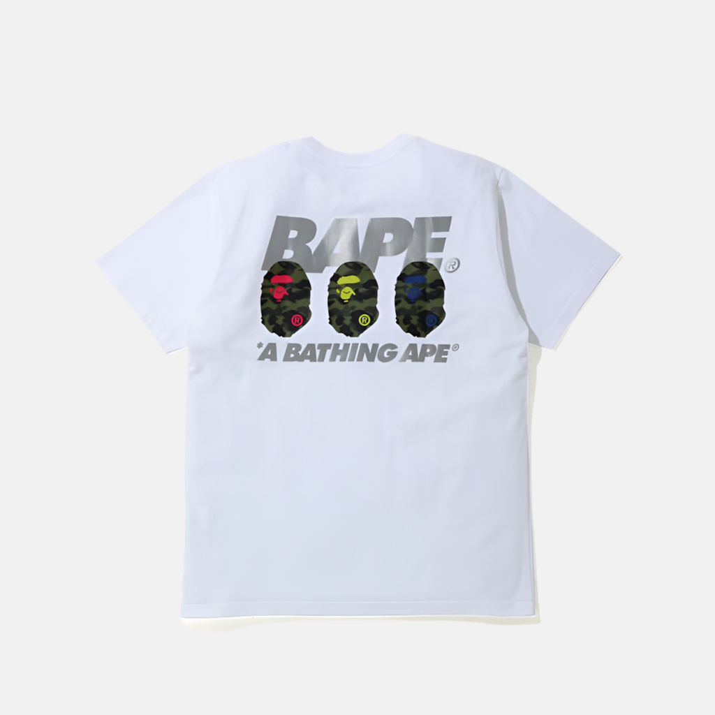 BAPE | חולצה קצרה - White 5
