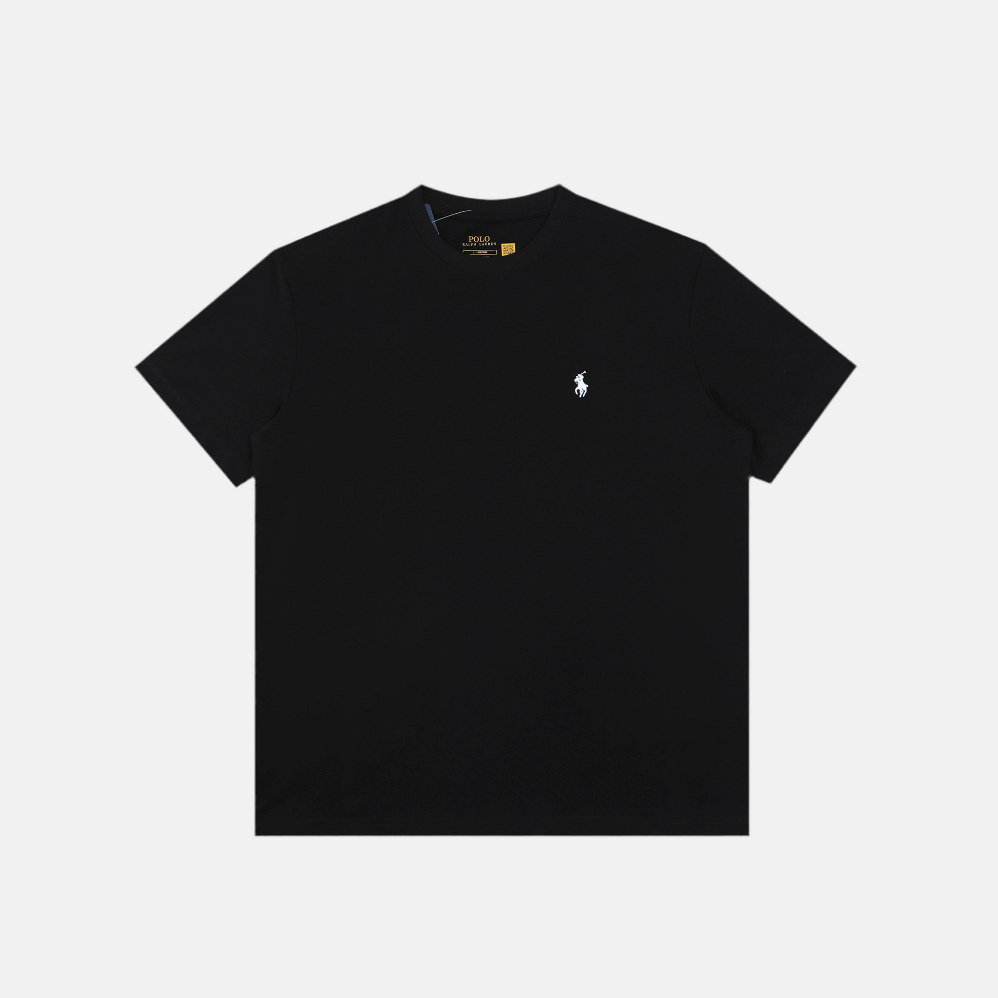 RULPH LOREN | חולצה קצרה שחור/לבן