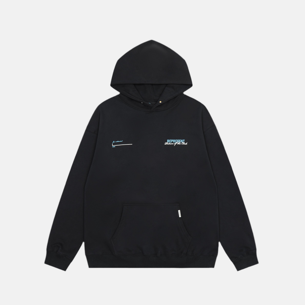 REPRESENT | סוויטשירט - Black 3