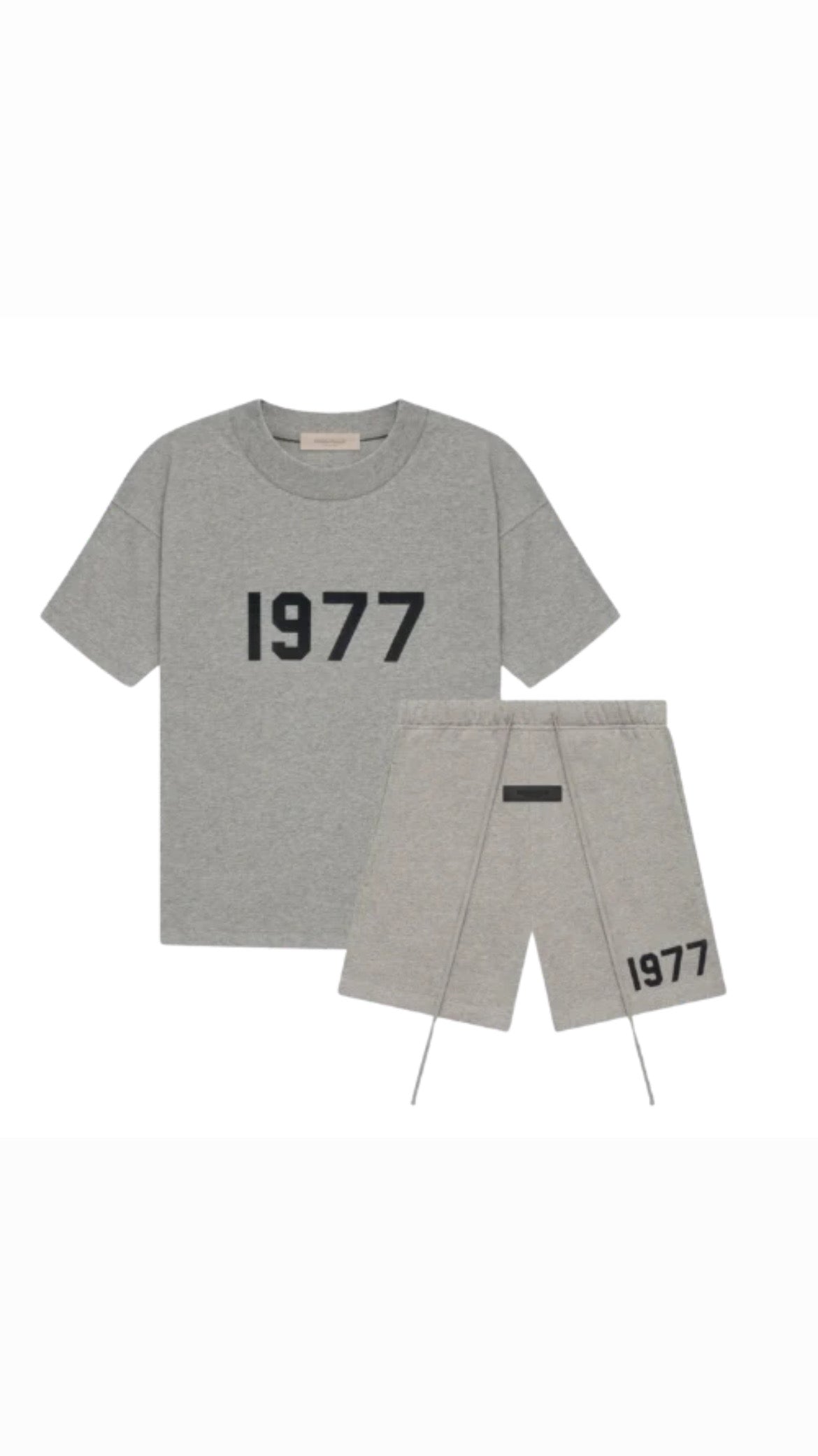 ESSENTIALS 1977 | חליפה קצרה - Grey
