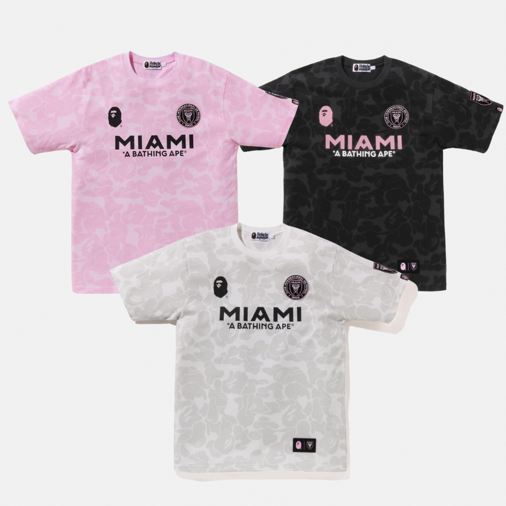 BAPE x INTER MIAMI | חולצה קצרה - Pink