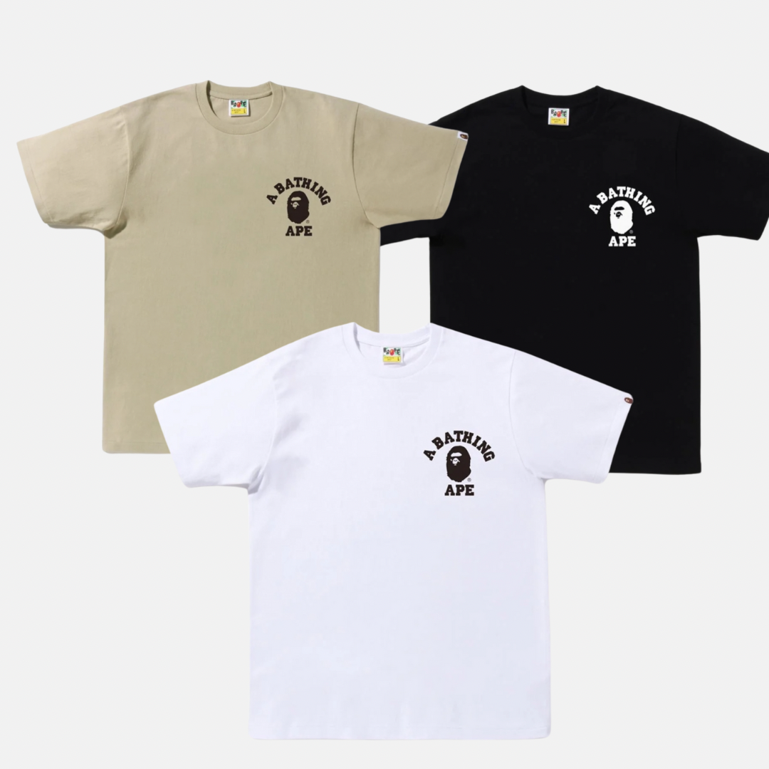 BAPE | חולצה קצרה - Beige