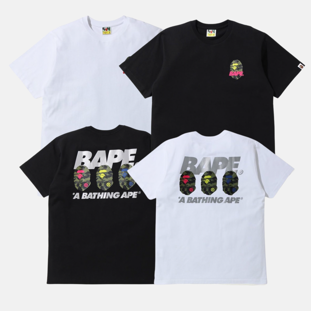 BAPE | חולצה קצרה - White 5