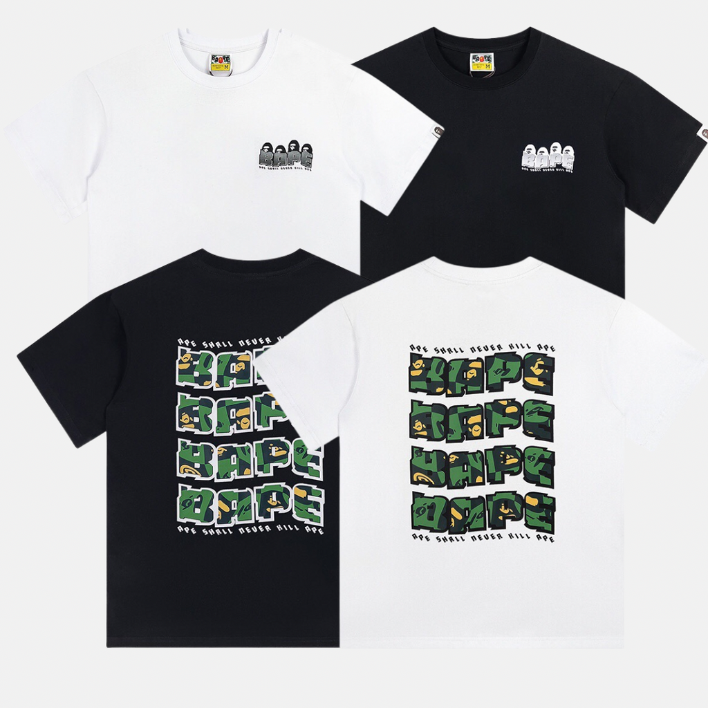 BAPE | חולצה קצרה - White