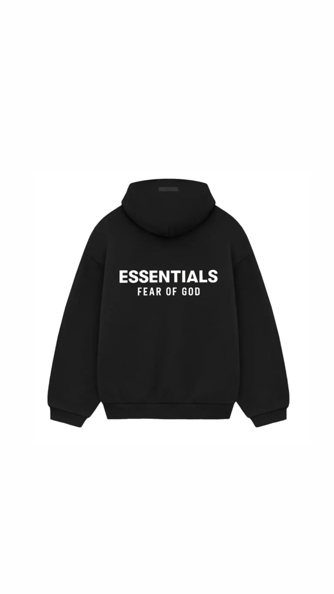 ESSENTIALS | סווטשירט ארוך - Black