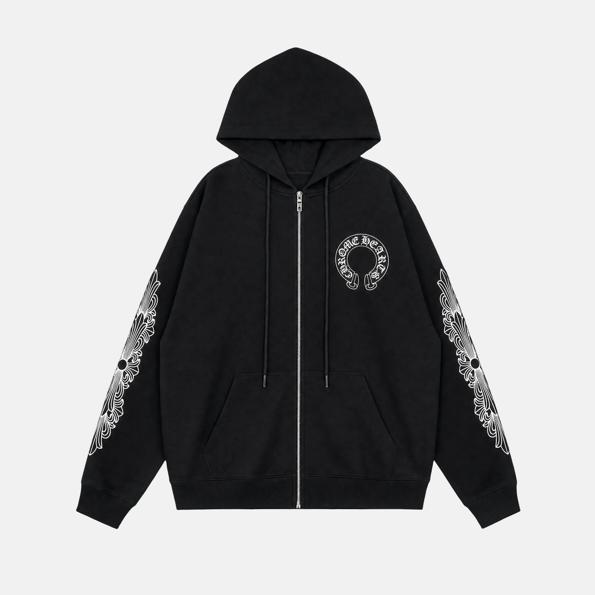 CHROME HEARTS | סווטשירט שחור